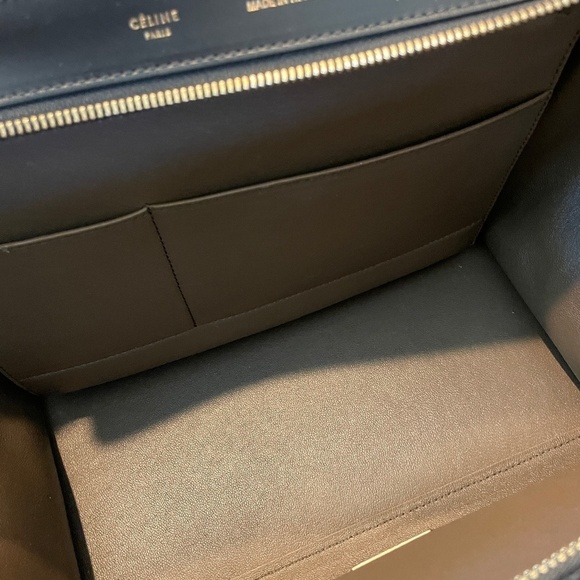 CELINE Trapeze Python handbag NWOT - Picture 12 of 13